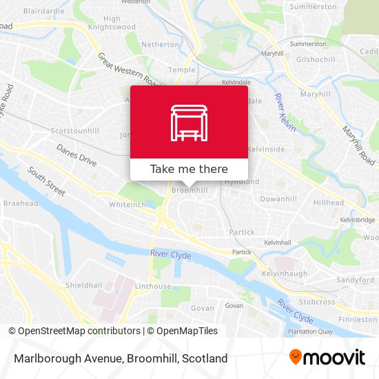 Marlborough Avenue, Broomhill map