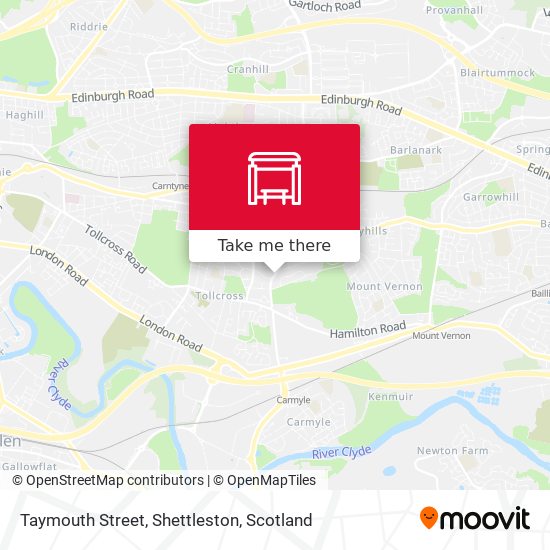 Taymouth Street, Shettleston map