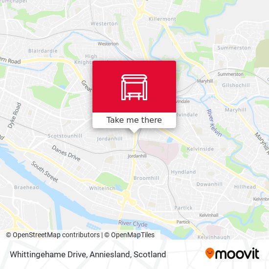 Whittingehame Drive, Anniesland map