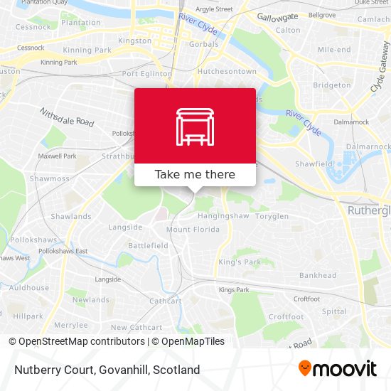 Nutberry Court, Govanhill map