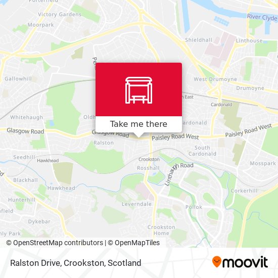Ralston Drive, Crookston map
