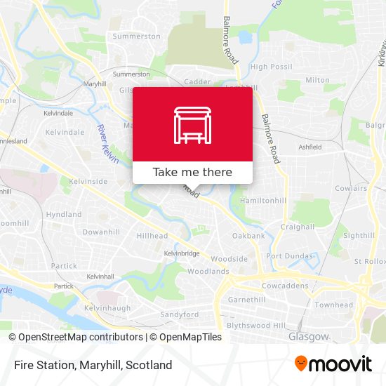 Fire Station, Maryhill map