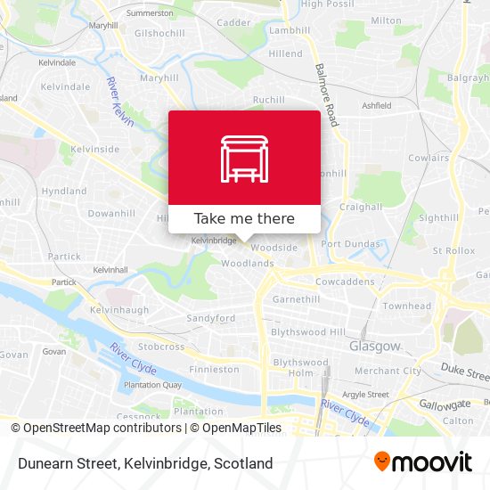 Dunearn Street, Kelvinbridge map