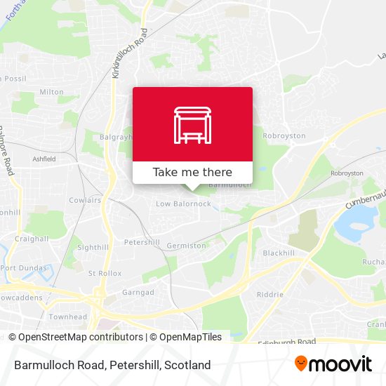 Barmulloch Road, Petershill map