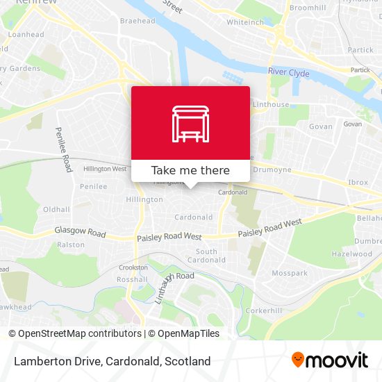 Lamberton Drive, Cardonald map