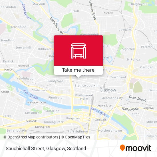 Sauchiehall Street, Glasgow map
