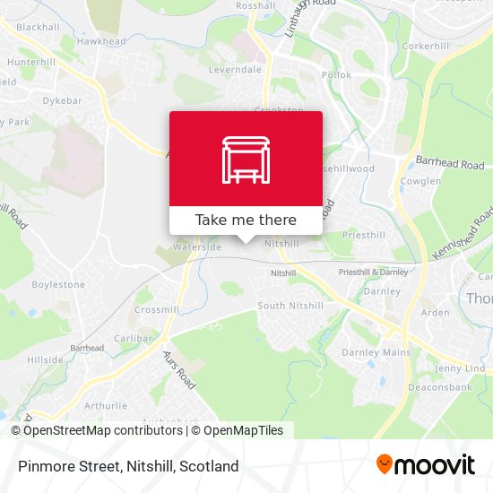 Pinmore Street, Nitshill map