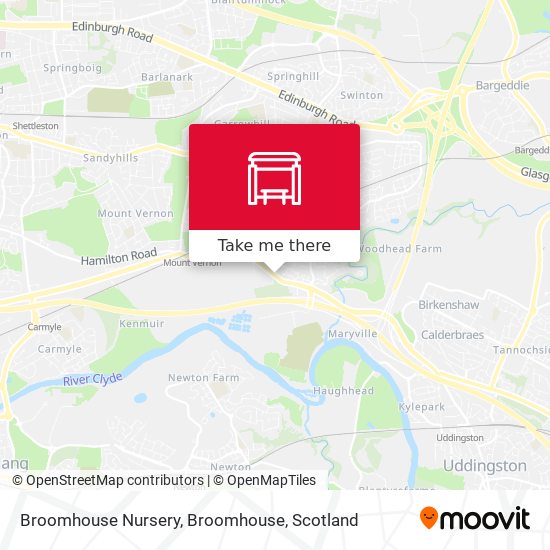 Broomhouse Nursery, Broomhouse map