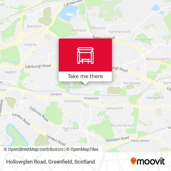 Hollowglen Road, Greenfield map