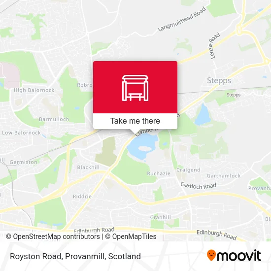 Royston Road, Provanmill map