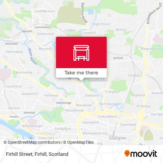 Firhill Street, Firhill map