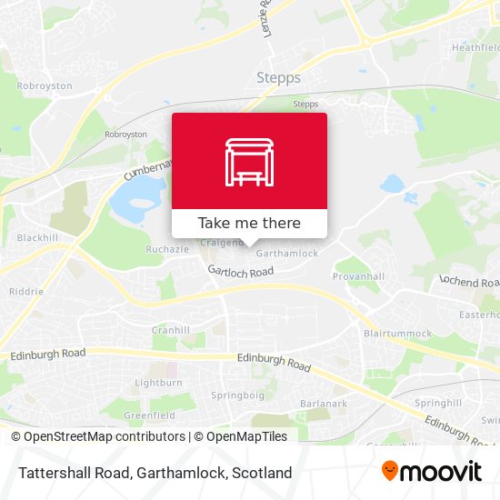 Tattershall Road, Garthamlock map