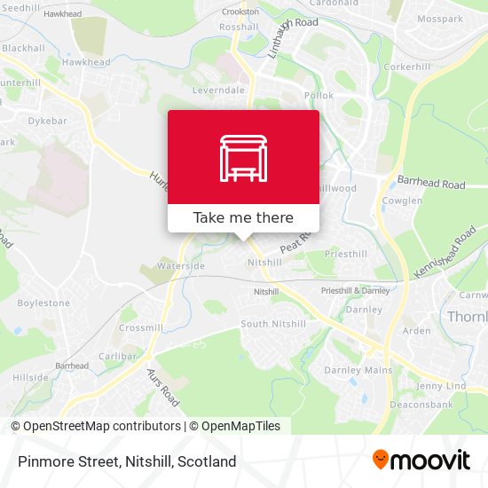 Pinmore Street, Nitshill map
