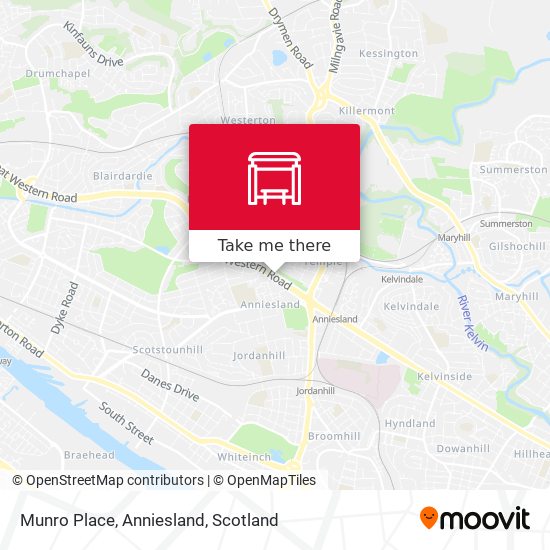 Munro Place, Anniesland map