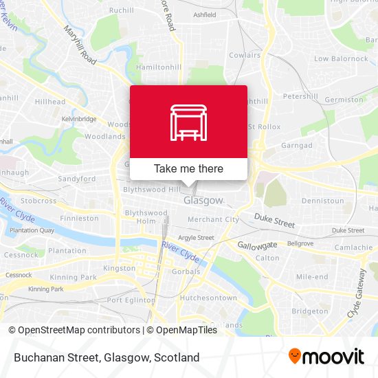 Buchanan Street, Glasgow map