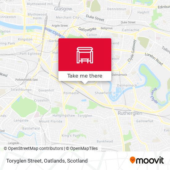 Toryglen Street, Oatlands map