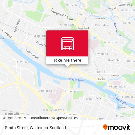 Smith Street, Whiteinch map