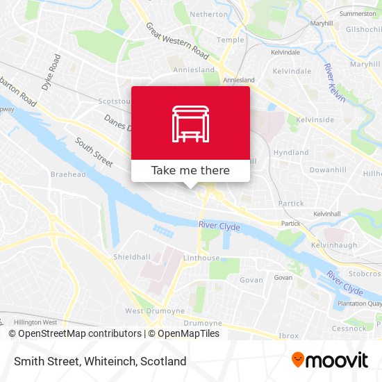 Smith Street, Whiteinch map