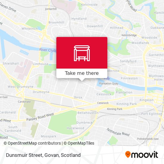 Dunsmuir Street, Govan map