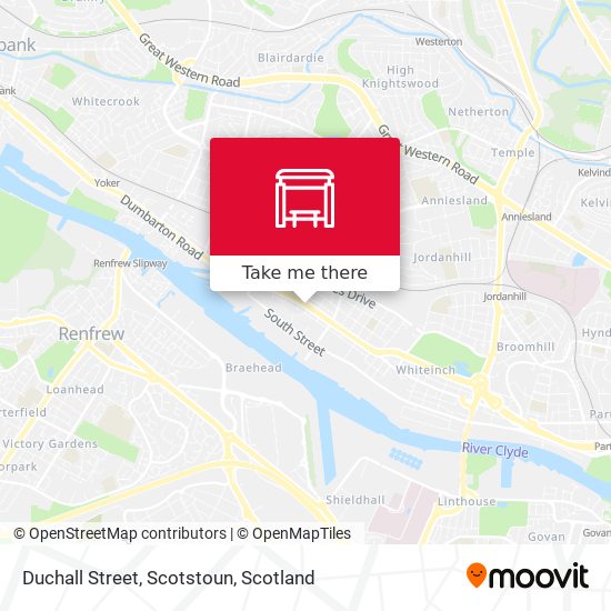 Duchall Street, Scotstoun map