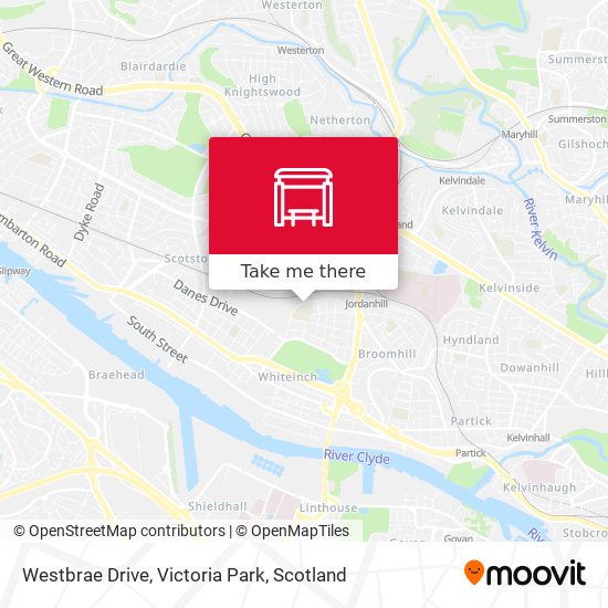 Westbrae Drive, Victoria Park map