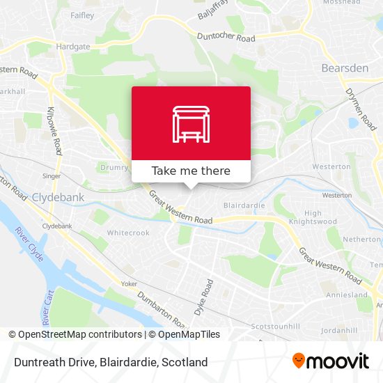 Duntreath Drive, Blairdardie map