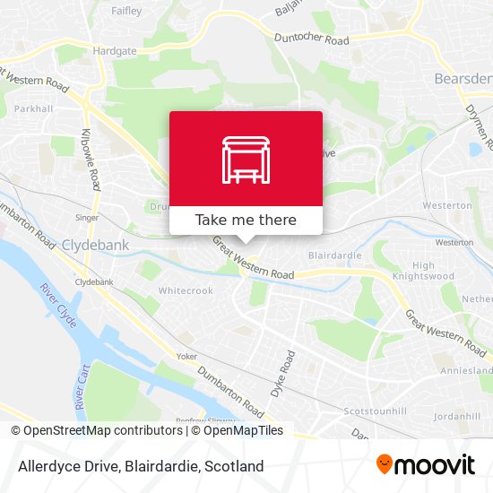 Allerdyce Drive, Blairdardie map