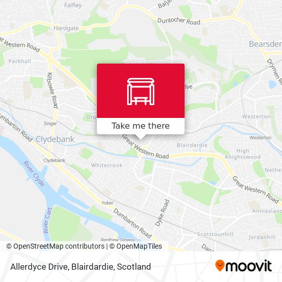 Allerdyce Drive, Blairdardie map