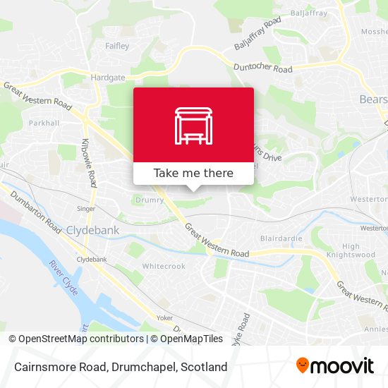 Cairnsmore Road, Drumchapel map