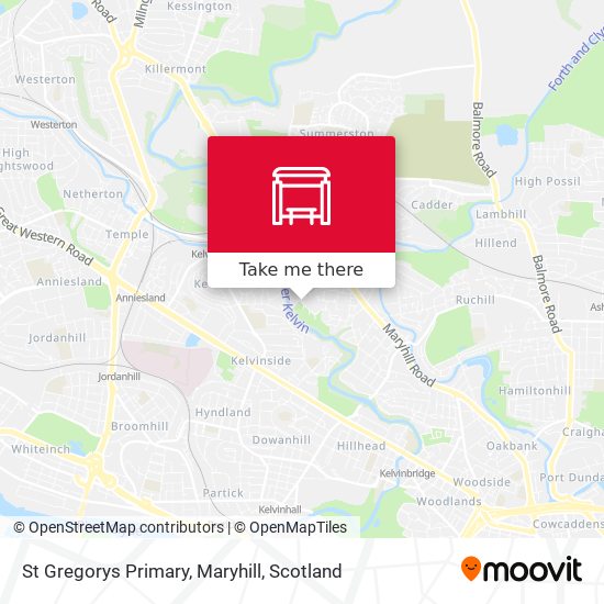 St Gregorys Primary, Maryhill map