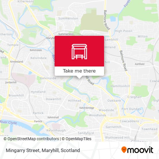 Mingarry Street, Maryhill map