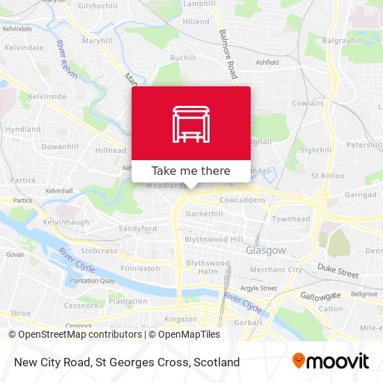 New City Road, St Georges Cross map