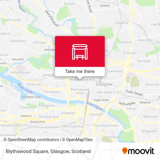 Blythswood Square, Glasgow map