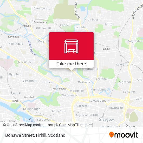 Bonawe Street, Firhill map