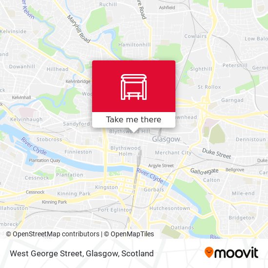 West George Street, Glasgow map