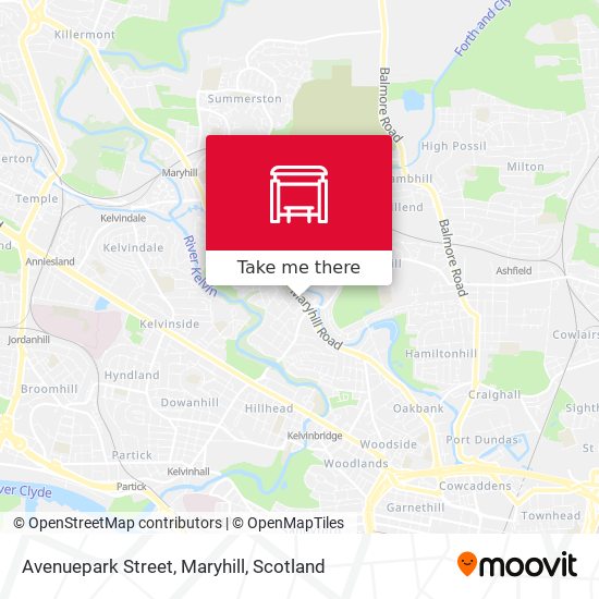 Avenuepark Street, Maryhill map