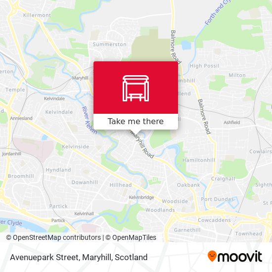 Avenuepark Street, Maryhill map