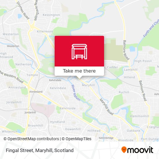 Fingal Street, Maryhill map