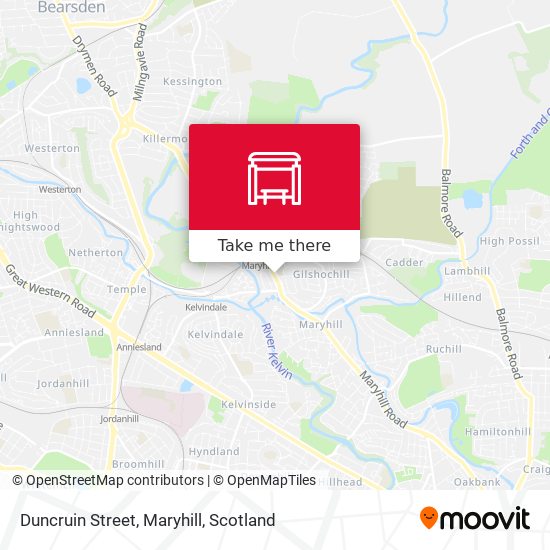 Duncruin Street, Maryhill map