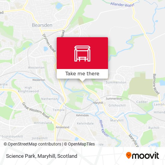 Science Park, Maryhill map