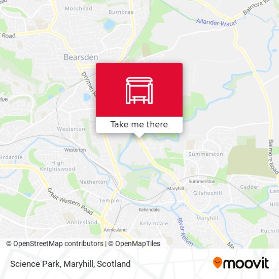 Science Park, Maryhill map