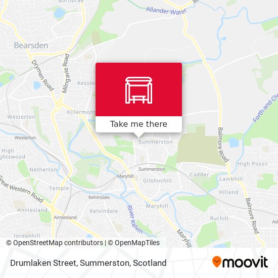 Drumlaken Street, Summerston map