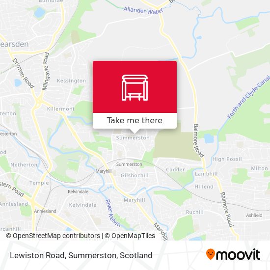 Lewiston Road, Summerston map