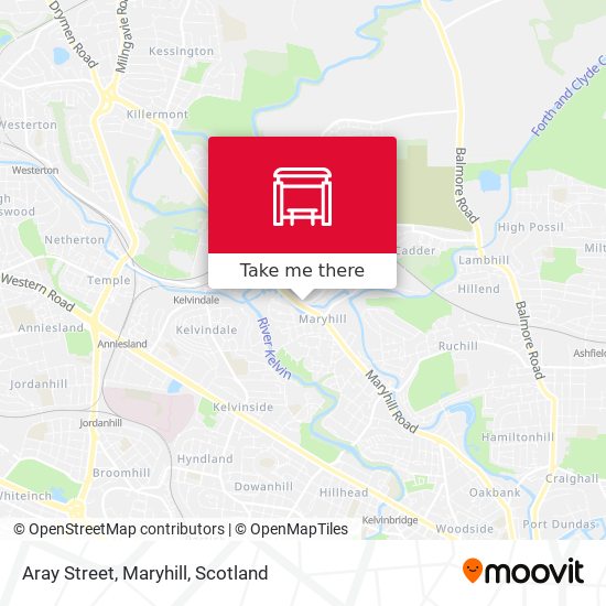 Aray Street, Maryhill map
