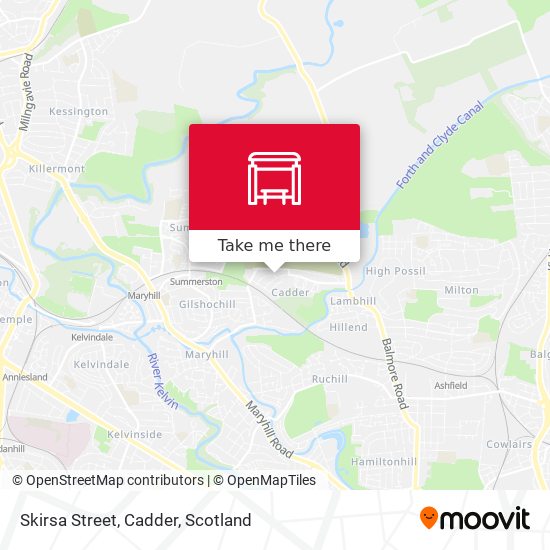 Skirsa Street, Cadder map