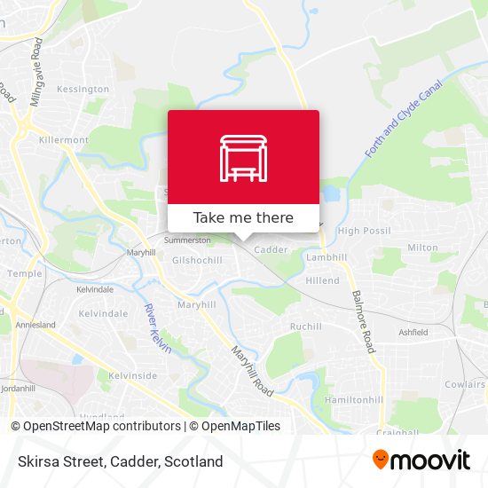 Skirsa Street, Cadder map
