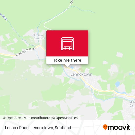 Lennox Road, Lennoxtown map