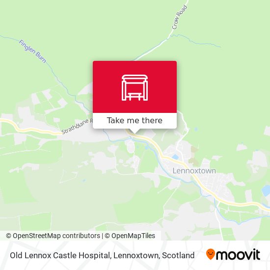 Old Lennox Castle Hospital, Lennoxtown map