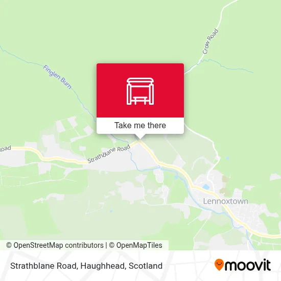 Strathblane Road, Haughhead map