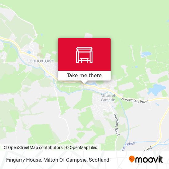 Fingarry House, Milton Of Campsie map